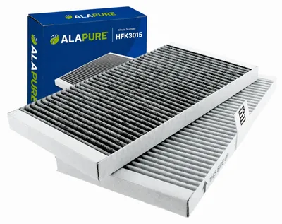 Productafbeelding van Alapure geur- en fijnstoffilters, geschikt voor Pelgrim HF3015 (2 stuks)