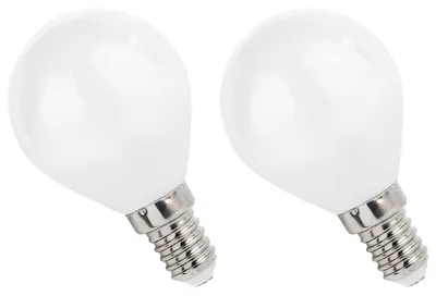 Produktbild von Spectrum E14 LED Lampe 4W 400lm 2700K Warmweiß 230V 2 Stück