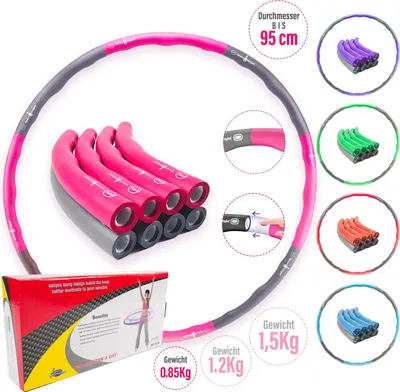 Produktbild von Hula Hoop Reifen Premium, 850g-1,2Kg-1,5kg