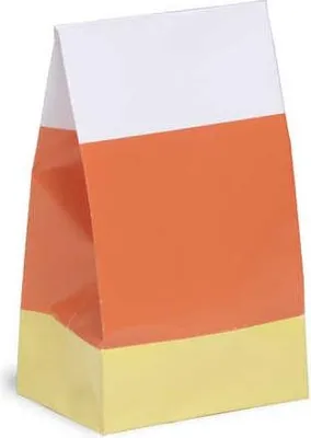 Produktbild von 8 Papiertüten Candy Corn