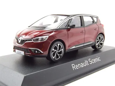 Produktbild von Renault Scenic 2016 dunkelrot schwarz Modellauto 1:43 Norev