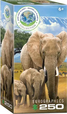 Produktbild von Puzzle Elefanten 250 Teile