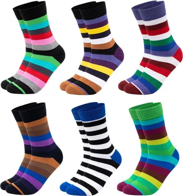 Produktbild von Occulto Herren Bunte Socken 6er Pack (Modell: Sigi)