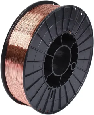 Imagen del producto de Alambre de soldadura MIG/MAG para acero, diámetro 0,8 mm, carrete de 2 kg, para soldadura de acero