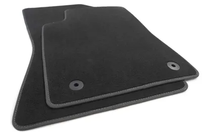 Image de Tapis de sol Citroën C3 à partir de 2016 Accessoires d'origine qualité velours Tapis de sol 2 pièces noir