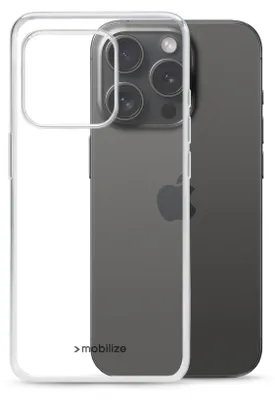Obrázek produktu pro Mobilize TPU Back Cover Transparent Apple iPhone 15 Pro