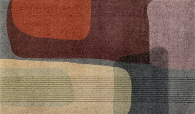 Produktbild von wash+dry Arcadia, Dekorative Fußmatte, Draußen, Drinnen, Rechteckig, Mehrfarbig, Muster, Polyamid