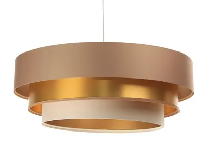 Zdjęcie produktu dla Lampa wisząca TRIO MIX beżowa/złota/kremowa