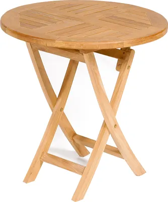 Produktbild von SonnenPartner Sunny Smart Klapptisch "York" 70 cm rund Teakholz 80060200
