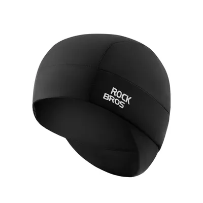 Obrázok produktu pre Zimná cyklistická čiapka Rockbros M015, dvojvrstvová, čierna, veľkosť 54-61 cm