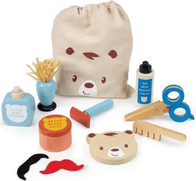 Immagine prodotto di Set di giocattoli da barbiere Mentari - gioco di ruolo educativo per bambini