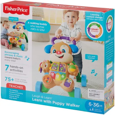 Produktbild von Fisher-Price Lernlaufwagen Hündchen (Rumänisch)