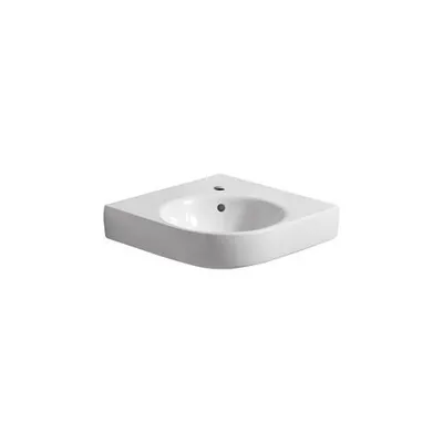 Immagine prodotto di Geberit Renova Nr.1 Comprimo Nouveau lavabo d'angle, 50cm, 226150600, 226150600