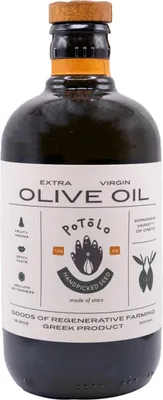 Zdjęcie produktu dla Potolo oliwa extra virgin Kreta Kissamos (rolnictwo regeneratywne) 500ml