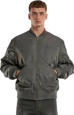 Immagine prodotto di Bunda Karl Kani Small Signature Distressed Bomber Jacket antracite - XL