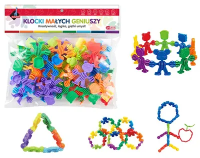 Image de Blocs - 34 pièces dans un sac 102160