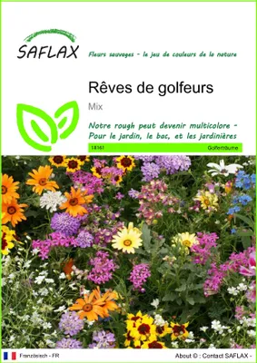 Image de SAFLAX - Rêves de golfeurs - 1000 graines - Mix