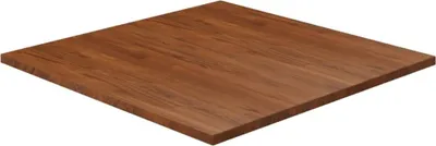 Produktbild von The Living Store Tischplatte Quadratisch Dunkelbraun 90x90x2,5cm Eiche Behandelt