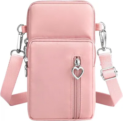 Produktbild von Handytasche Damen kompakt, Mini-Schultertasche, verstellbarer Riemen, für unterwegs