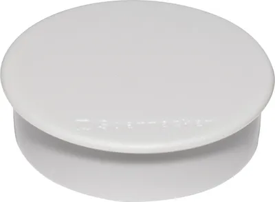 Produktbild von Magnet 4886 rund 38mm 2,5kg grau 10 Stück Packung mit 40 Stück