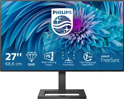 Immagine prodotto di Philips E-line 275E2FAE - monitor LED - 68,6 cm (27") - 2560 x 1440 QHD @ 75 Hz - IPS - 350 cd/m²