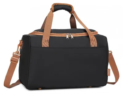 Produktbild von Kabinentasche 40x30x20 für Ryanair & Wizz Air, Handgepäcktasche, Underseat Bag, Reisetasche, schwarze Doop