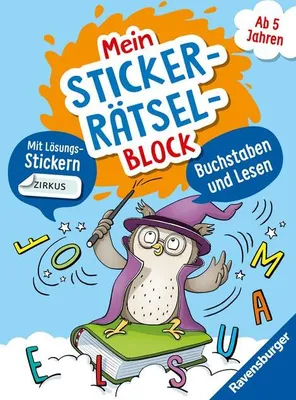 Produktbild von Jebautzke, K: Ravensburger Mein Stickerrätselblock: Buchstab