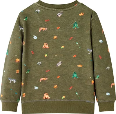 Produktbild von vidaXL Kinder-Sweatshirt Khaki 92