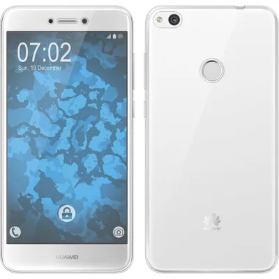 Produktbild von PhoneNatic Case kompatibel mit Huawei P8 Lite 2017 - Crystal Clear Silikon Hülle 360° Fullbody Cover