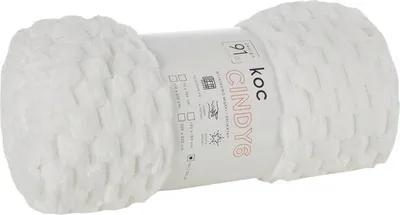 Zdjęcie produktu dla Design 91 Narzuta z mikrofibry 150x200 d91 biała Cindy 6