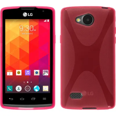 Produktbild von PhoneNatic Case kompatibel mit LG Joy - pink Silikon Hülle X-Style + 2 Schutzfolien