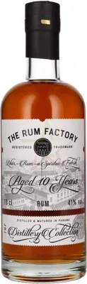 Produktbild von The Rum Factory 10 Years Old Rum 41 % 0,70 lt.