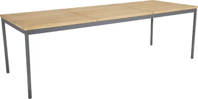Produktbild von Brafab Nox Gartenesstisch Aluminium/Teak 240x90x73 cm