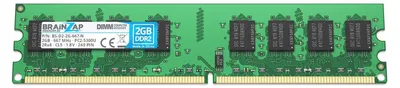 Immagine prodotto di BRAINZAP 2GB DDR2 RAM DIMM PC2-5300U 2Rx8 667 MHz 1.8V CL5 Computer PC Memory