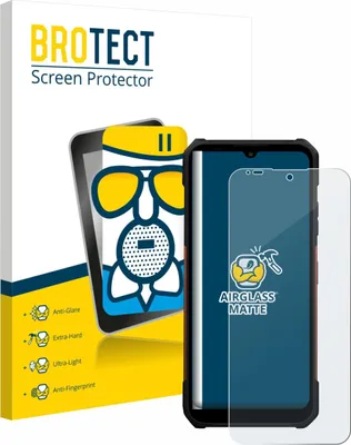 Produktbild von BROTECT Entspiegelungs Schutzglas für myPhone Hammer Construction 2 Thermal 5G Schutzfolie Panzer Folie Glas Display Schutz matt