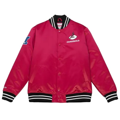 Produktbild von Arizona Cardinals NFL Mitchell & Ness Heavyweight Satin Jacke Rot-XL