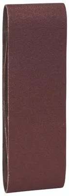 Produktbild von Bosch Schleifband-Set für Bandschleifer, rote Qualität K=60/80/100, 75x508 mm, 3-tlg.