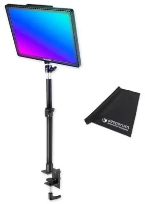 Image de Lampe de streaming Neewer GL1C avec support de table et tissu