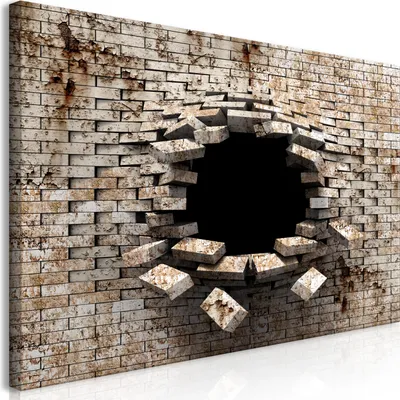 Produktbild von Wandbild Mega XXXL 3D Effekt 250x125 cm Einteiliger XXL-Format Kunstdruck zur Selbstmontage Leinwandbilder moderne Bilder DIY Wanddekoration Wohnung Deko Abstrakt a-A-0098-ak-e