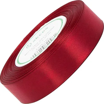 Immagine prodotto di NASTRO DI RASO rosso scuro 25 mm - 32 m