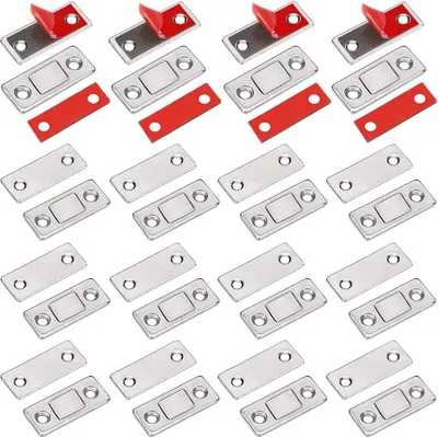 Produktbild von Starke Türmagneten für Schranktüren – 16 Stück Selbstklebend, Ideal für Schubladen und Möbel