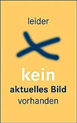 A yellow background with German text and a blue 'X' symbol.