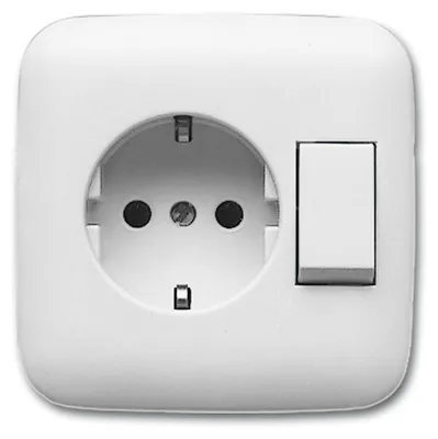 Immagine prodotto di BUSCH-JAEGER Combinazione spina/interruttore reflex SI commutazione da incasso aws
