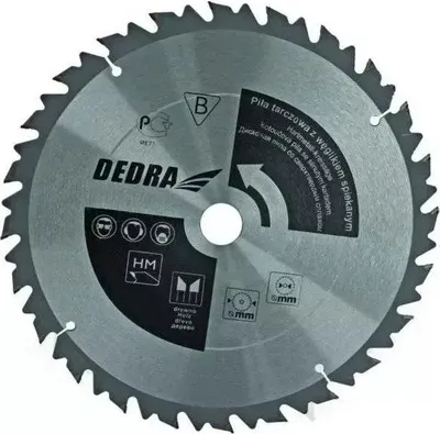 Produktbild von Piła tarczowa do drewna z ogranicznikiem posuwu HM24z 350x30