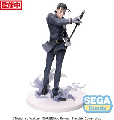 Immagine prodotto di Rurouni Kenshin Luminasta Statua in PVC Hajime Saito 21 cm