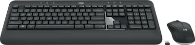 Produktbild von Logitech MK540 Advanced, Kabellos, RF Wireless, Membran Key Switch, QWERTY, Schwarz, Maus enthalten