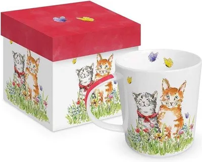 Produktbild von Kuscheltiergeschenk in Geschenkbox mit Tierschnitzmotiv