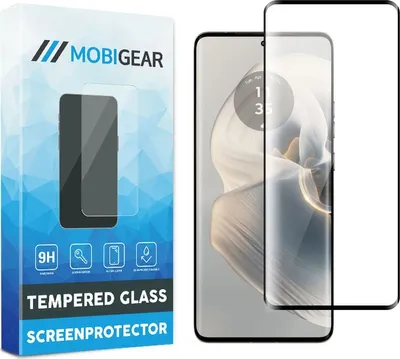 Product packaging and a screen protector for a smartphone.