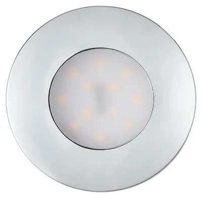 Obrázek produktu pro EGLO Pineda, Zapuštěné bodové světlo, Žárovky bez možnosti výměny, 6 W, 3000 K, 500 lm, Chrom