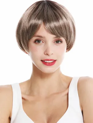 Produktbild von WIG ME UP Perücke kurz Page Ombre Braun Blond Gesträhnt VK-6-26SP31YS4